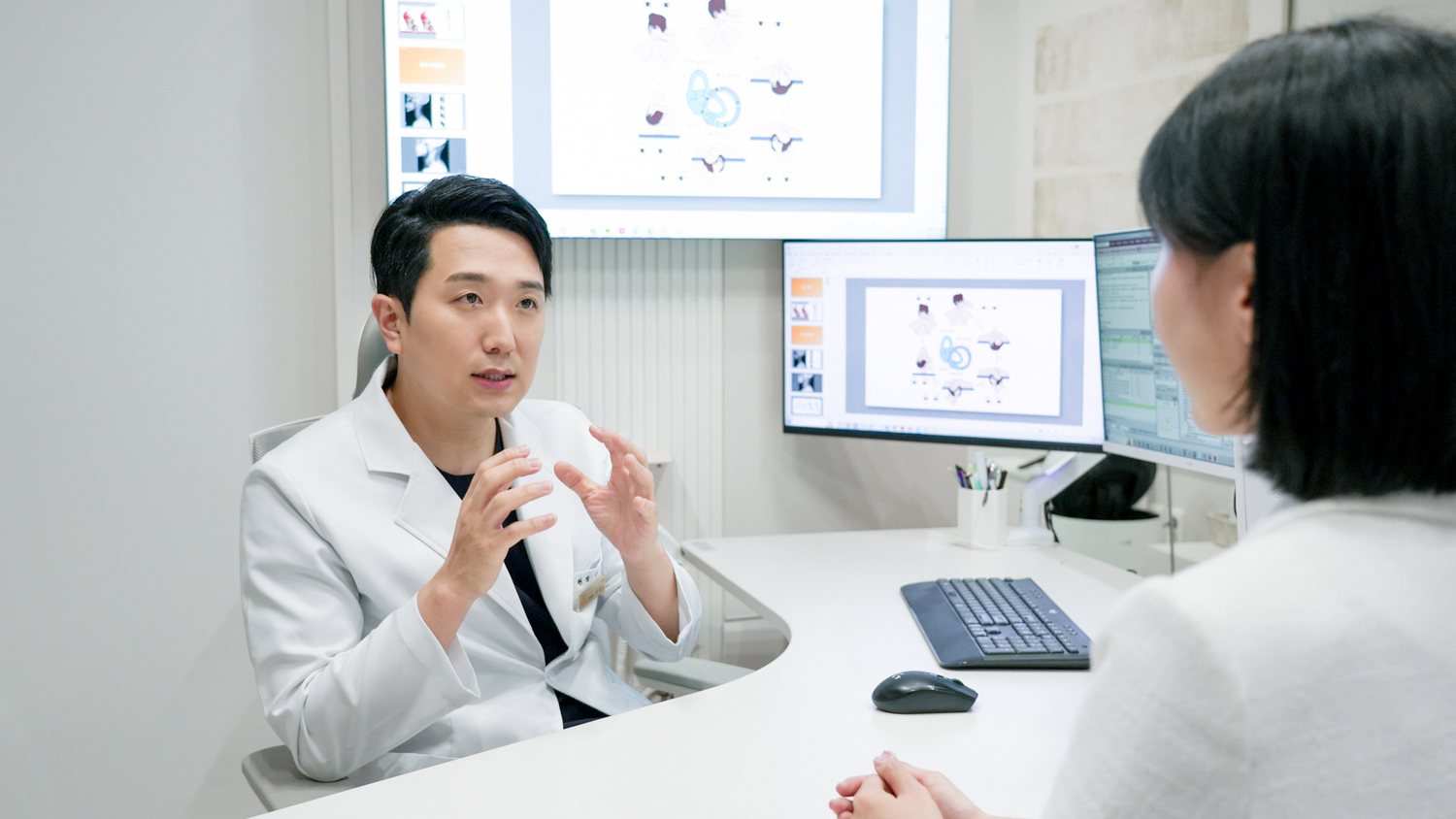 신통신경과 진료 상담 장면